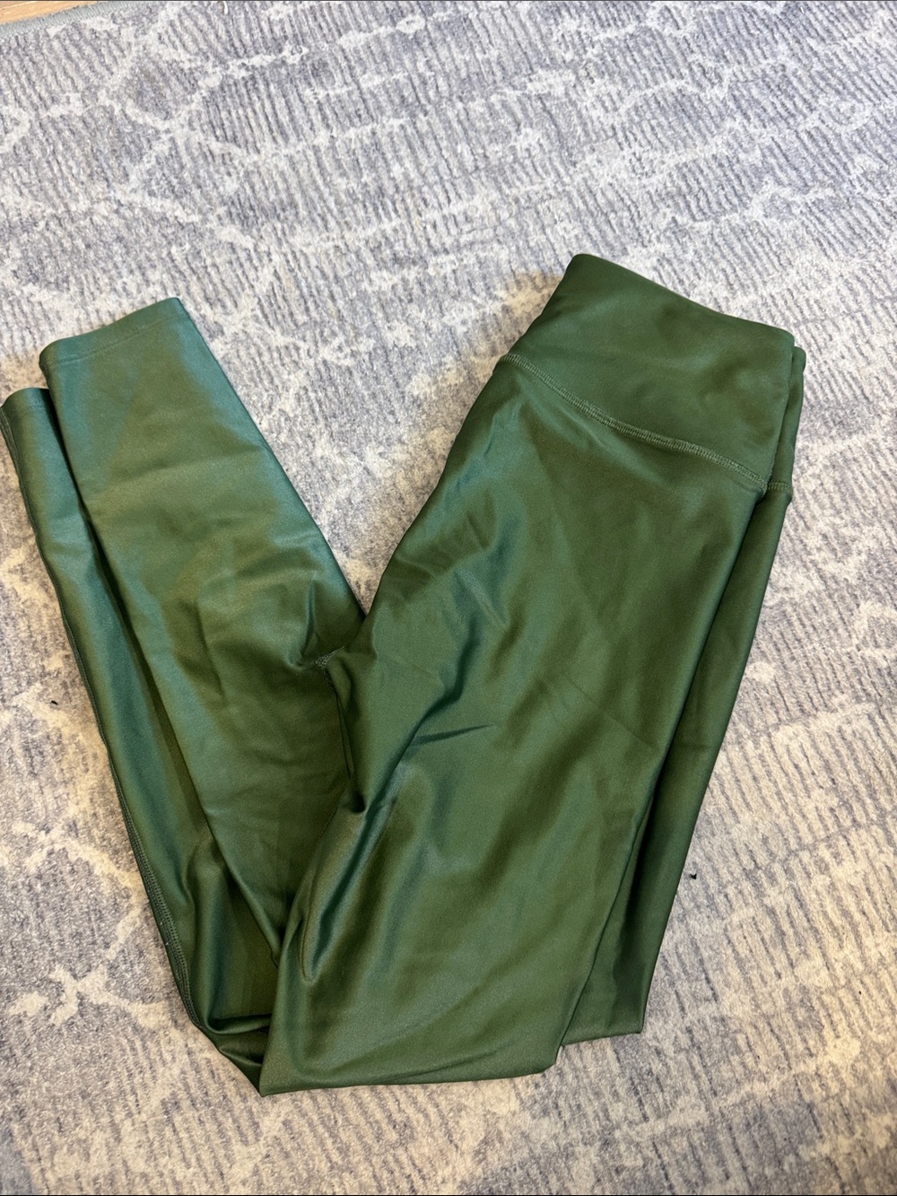 Noli Dark Green High-Waist Leggings